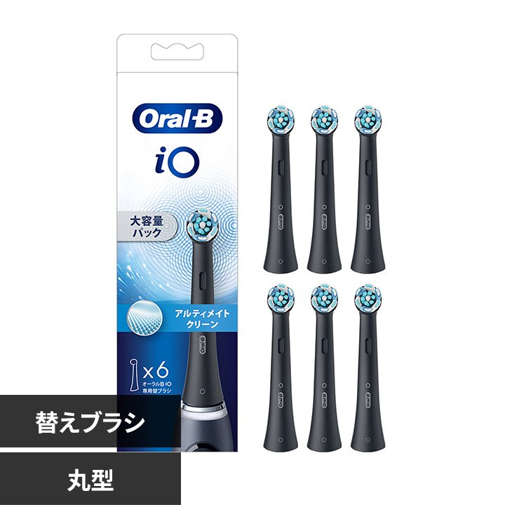 BRAUN �I�[����B �ւ��u���V �A���e�B���C�g�N���[�� �i6�{���j �u���b�N iORBCB-6EL 