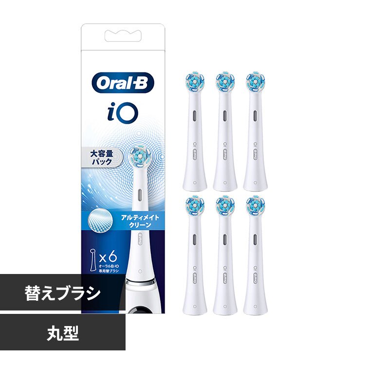 BRAUN �I�[����B �ւ��u���V �A���e�B���C�g�N���[�� �i6�{���j �z���C�g iORBCW-6EL 