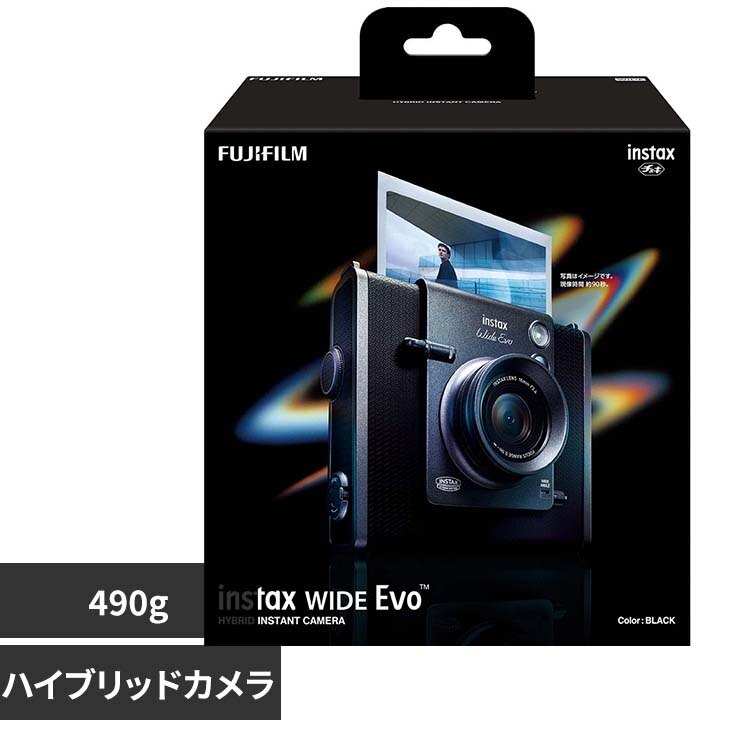 FUJIFILM INS WIDE EVO �{�� BLACK 16840921 