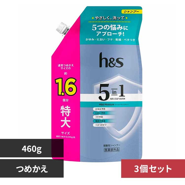 P&G �y3�Z�b�g�zh&s 5in1 �}�C���h���C�X�`���[ �V�����v�[ �߂�������T�C�Y 