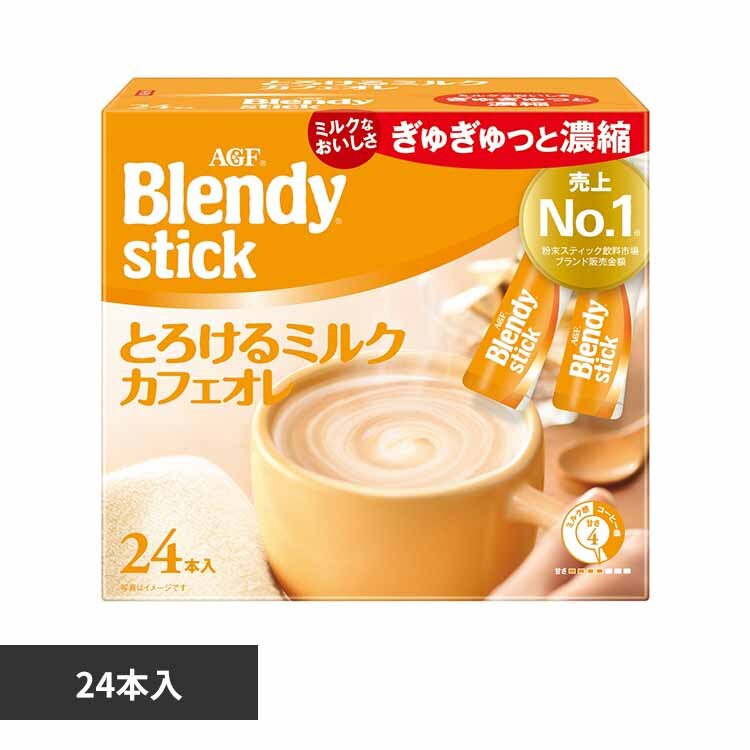 AGF �u�u�����f�B�v �X�e�B�b�N �Ƃ낯��~���N�J�t�F�I�� 24�{ 