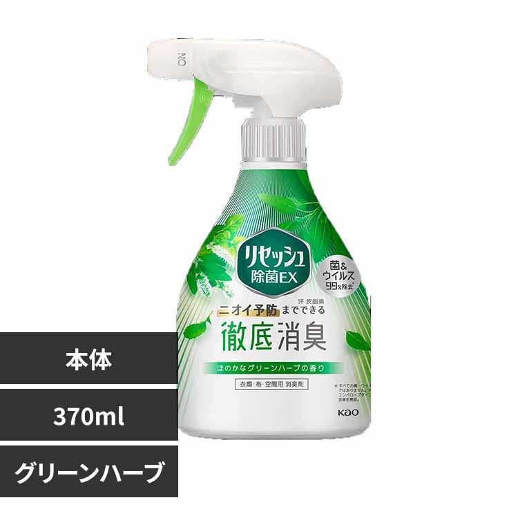 �ԉ� Kao ���Z�b�V������EX �{�� 370ml �O���[���n�[�u