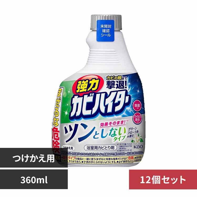 �ԉ� Kao �y12�Z�b�g�z���̓J�r�n�C�^�[ �c���Ƃ��Ȃ��^�C�v �������p 360ml 