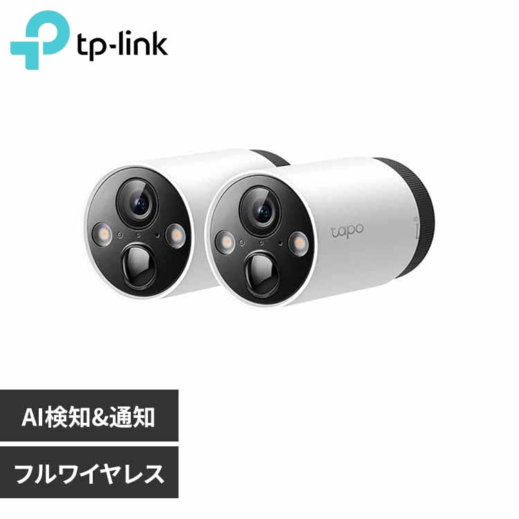 TP-Link �t�����C�����X�Z�L�����e�B�J�����V�X�e�� Tapo C420S2 