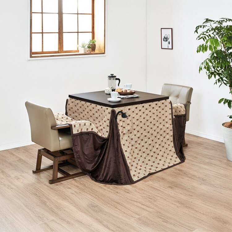 �_�C�j���O�R�^�c�E�ӂƂ�E�`�F�A�S�_�Z�b�g KOT-7311DBR-80+���+KC-7589DBR �_�[�N�u���E���y���Ԏw��s�z�y����s�z�y�����s�z�y�����z