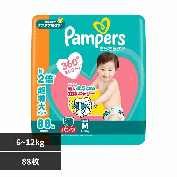 P&G�W���p��������� �p���p�[�X ���炳��P�A �p���c / ���K�W�����{ M������88��(6-12kg) 