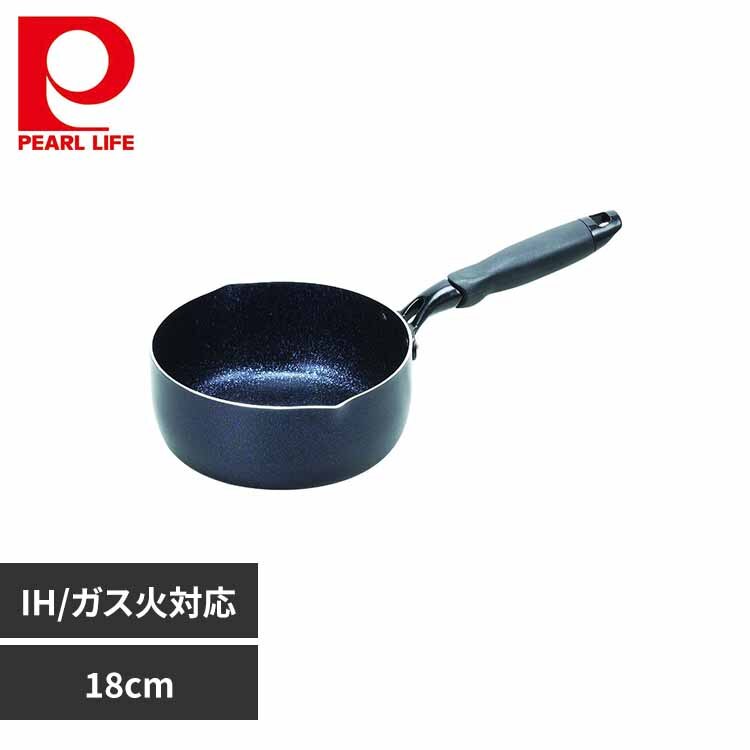 �p�[������ �s���� �ᕽ�� 18cm IH �K�X�ΑΉ� �~�b�h�i�C�g�}�[�u�� �u���b�N HB-5107 