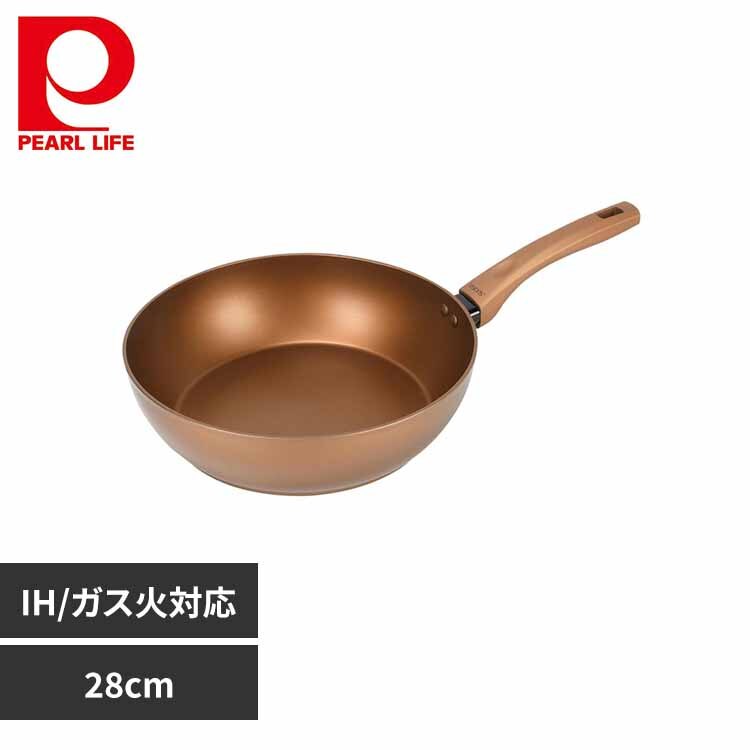 �p�[������ �[�^�t���C�p�� 28cm �f�B�[�v�p�� IH �K�X�ΑΉ� VISIONS GOLD Coating �S�[���h CP-8815 