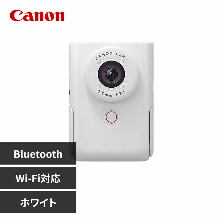Canon �r�f�I�J���� PowerShot V10 PSV10 �z���C�g