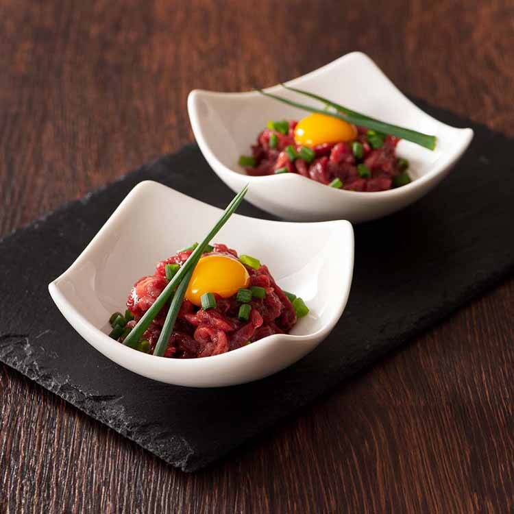 【フジチク】ふじ馬刺し おつまみユッケ4個セット 2520 【直送】