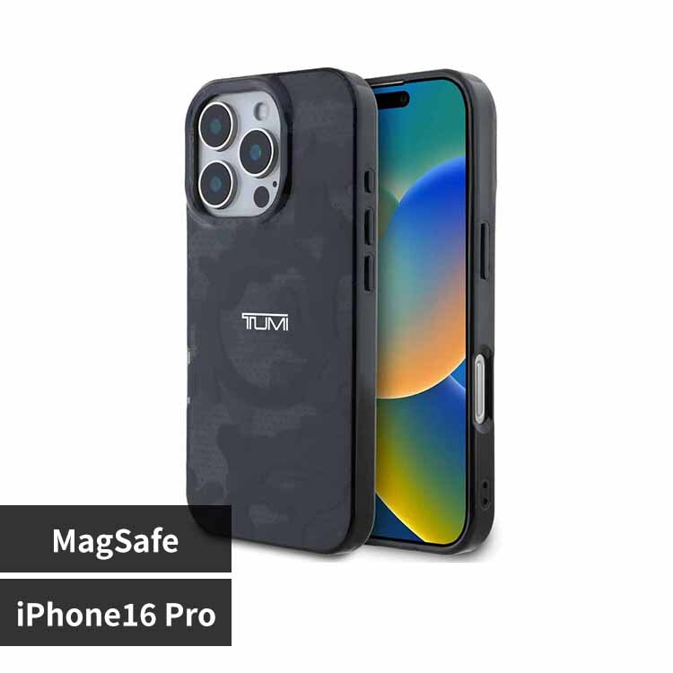 TUMI iPhone 16 Pro �P�[�X �u���b�N TUHMP16LDLCAG 