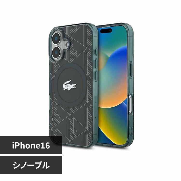 LACOSTE iPhone 16 �P�[�X LCHMP16SUBSE �V�m�[�v��