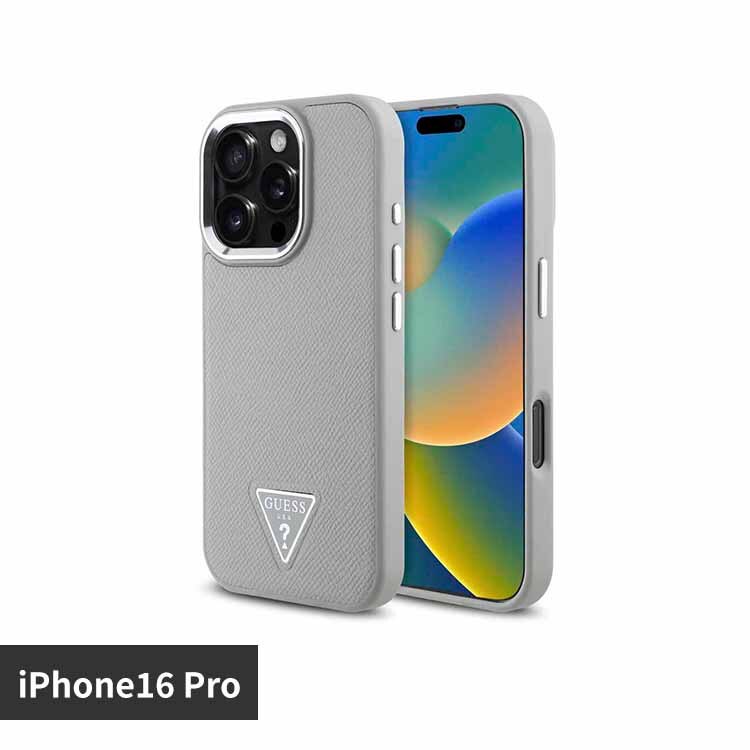 GUESS iPhone 16 Pro �P�[�X �x�[�W�� GUHMP16XPGTSPSE 