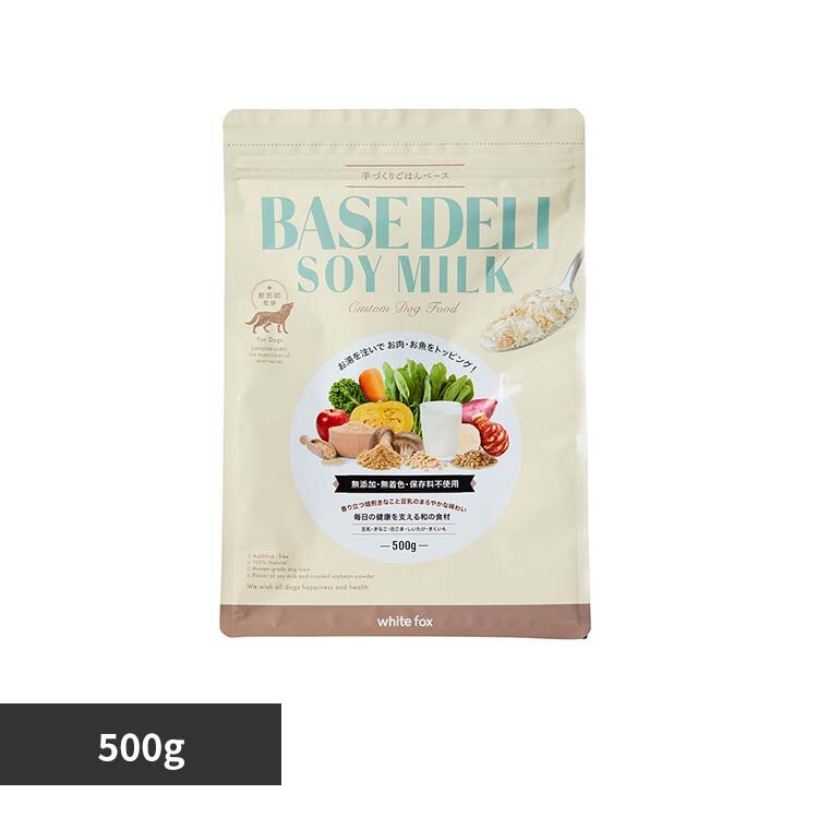 �z���C�g�t�H�b�N�X BASE DELI SOY MILK(�x�[�X�f�� �\�C�~���N) 500g 