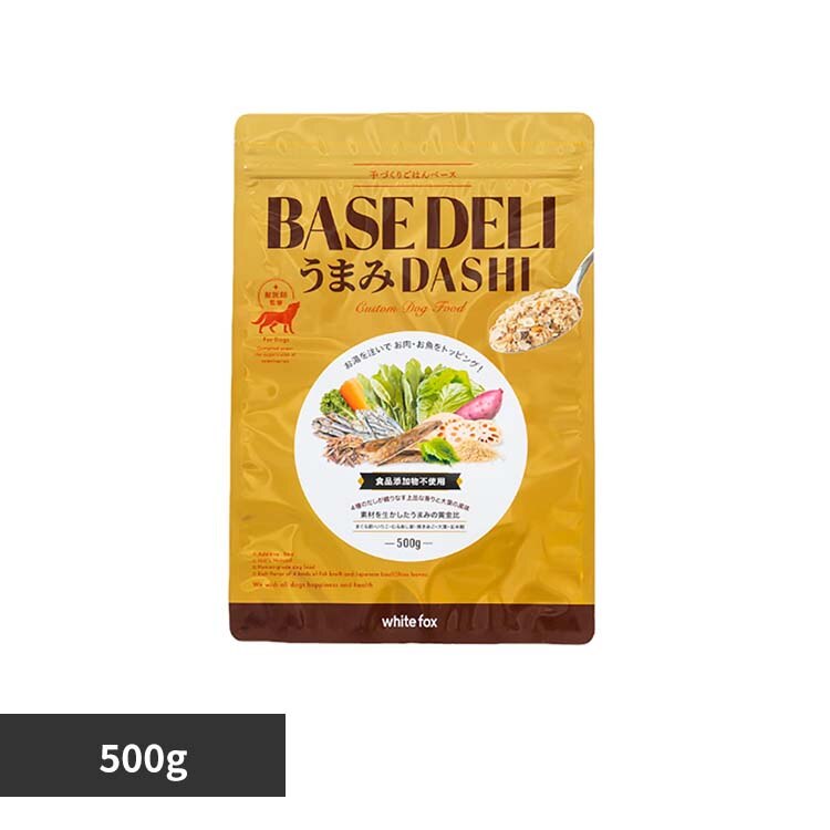 �z���C�g�t�H�b�N�X BASE DELI ���܂�DASHI 500g 