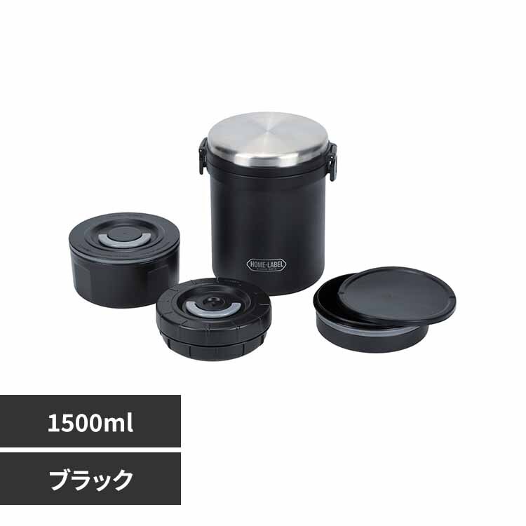 �p�[������ �ۉ��ٓ��� 1500ml HB-5668 �u���b�N