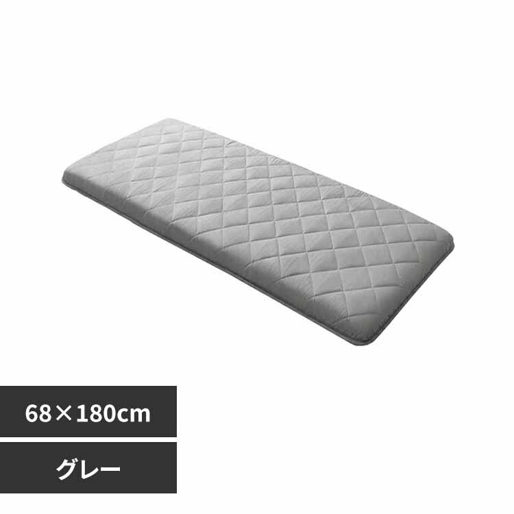 fuwawa �ܑw����Q�}�b�g�@68�~180cm 572216 �O���[