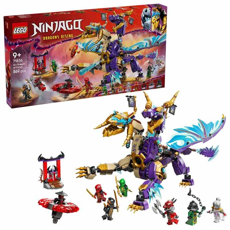 NINJAGO �\�[�X�h���S���E�t�H�[�J�X�F�A�[�N 71836 