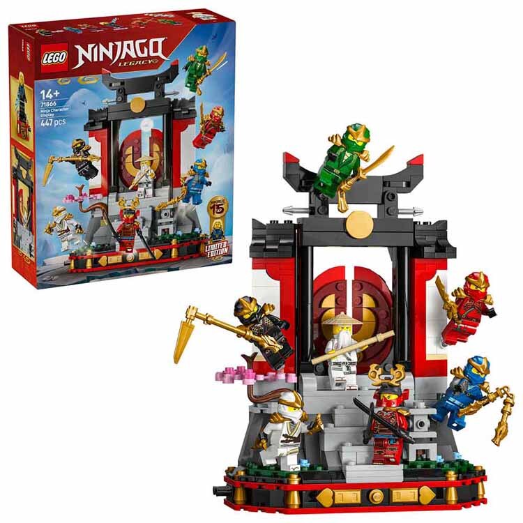 NINJAGO �j���W�� �L�����N�^�[�f�B�X�v���C��15���N�L�O���f���� 71866 