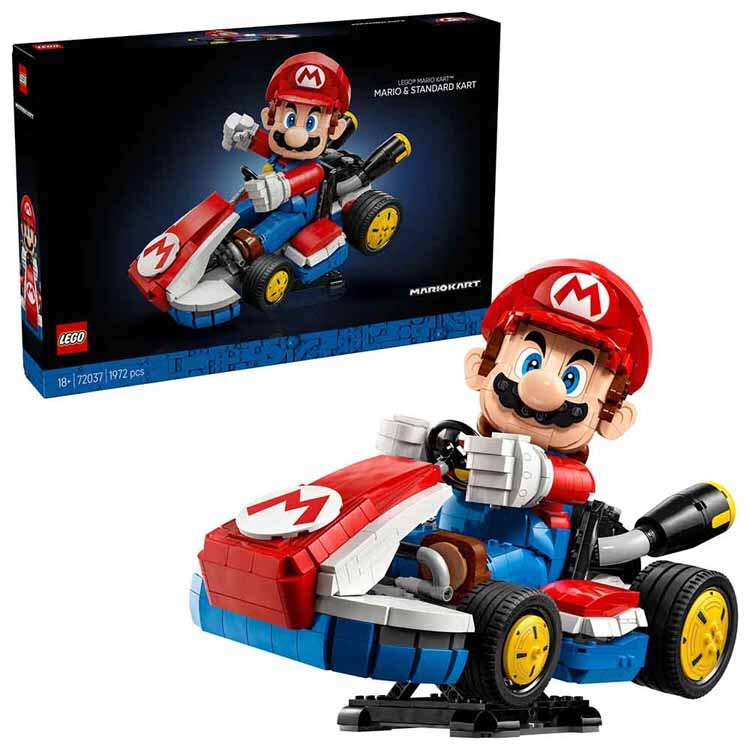 SUPER MARIO �}���I�J�[�g(TM)�F�}���I �� �X�^���_�[�h�J�[�g 72037 