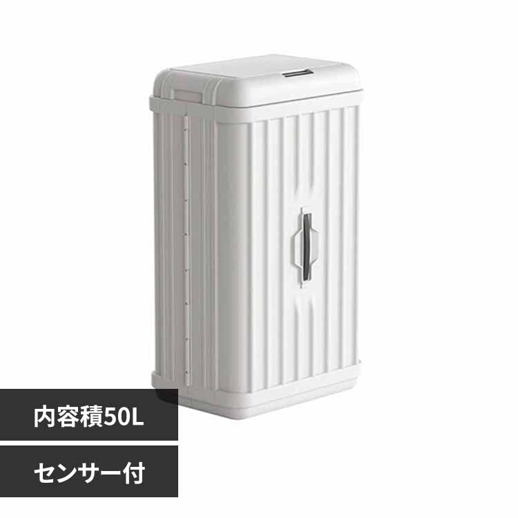 WINCOD �g�����N�^�܂肽���ݎ��Z���T�[�t���S�~��50L TH-ATC50-WH �z���C�g