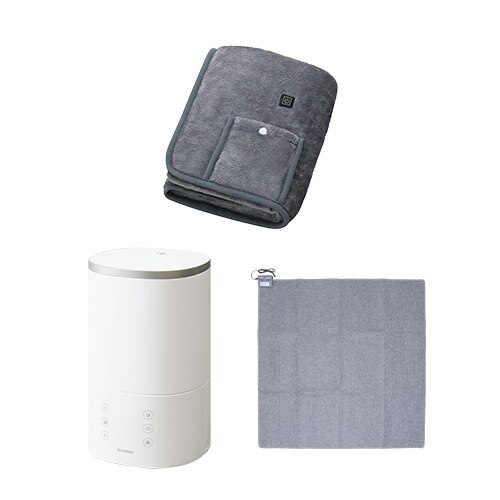 �y�~���Ɠd�Z�b�g�zUSB�d�C�ѕz 90�~60cm / ������ �n�C�u���b�g�� 3.8L �z���C�g / �z�b�g�J�[�y�b�g 2�� 176�~176�p