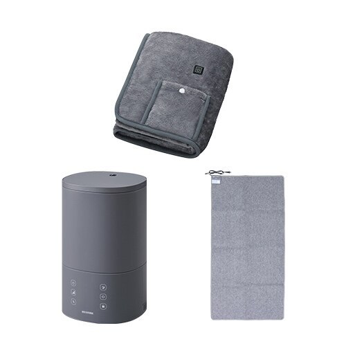 �y�~���Ɠd�Z�b�g�zUSB�d�C�ѕz 90�~60cm / ������ �n�C�u���b�g�� 3.8L �O���[ / �z�b�g�J�[�y�b�g 1�� 176�~88�p