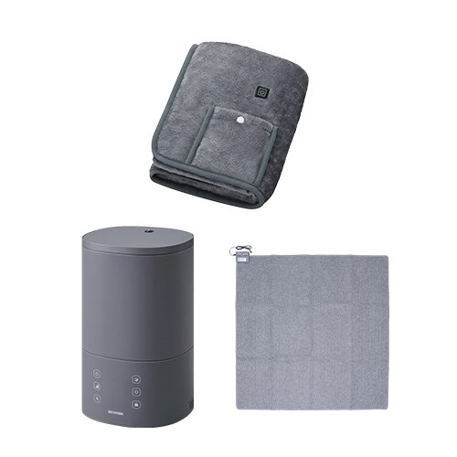 �y�~���Ɠd�Z�b�g�zUSB�d�C�ѕz 90�~60cm / ������ �n�C�u���b�g�� 3.8L �O���[ / �z�b�g�J�[�y�b�g 2�� 176�~176�p