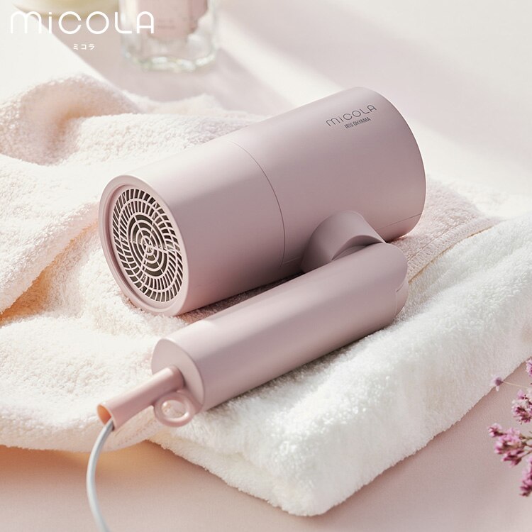MiCOLA イオンドライヤー スタンダードモデル 軽量 HDR-M101-P ピンク