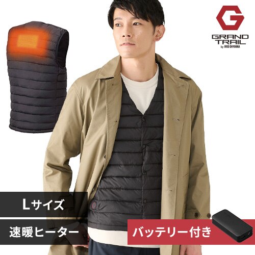 �����Y�q�[�g�x�X�g�Z�b�g GT21622-BKL �u���b�N L�T�C�Y