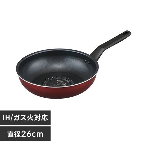 �t���C�p�� �u�߂Ȃ� 26cm IH/�K�X�ΑΉ� �_�C�������h�R�[�g�p�� VDI-W26