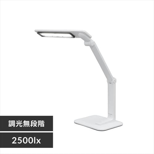 LED�f�X�N���C�g 2500lx �������i�K LDL-502-W �z���C�g