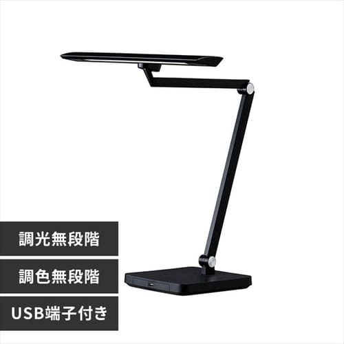 �f�X�N���C�g T�^ �x�[�X�^�C�v �����R��/USB�[�q�t LDL-TBDL-B �u���b�N