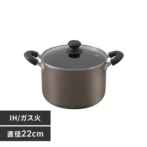 �� ����� �[�^ 22cm IH/�K�X �_�C�������h�R�[�g DIS-P22D �u���E��