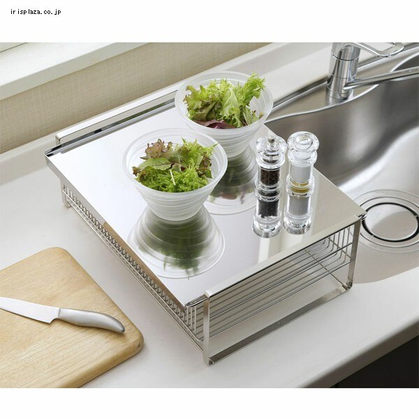 下村企販 水切りラック ワイド 縦置き35730 