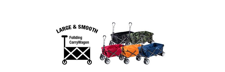 折り畳み式折り畳みキャリーワゴンキャリーカートアウトドアバーベキューキャンプスポーツ夏フェス折りたたみキャリーワゴン