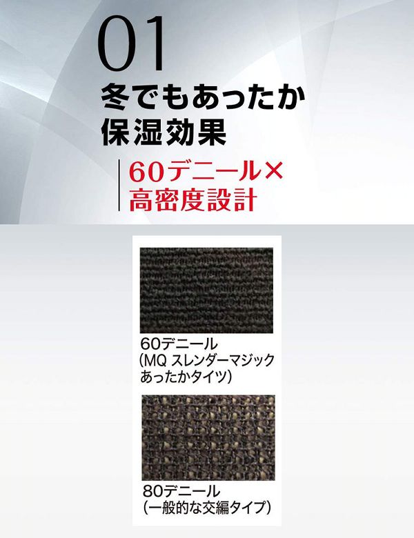 メディキュット スレンダーマジックタイツ M-L ブラック 【プラザセレクト】