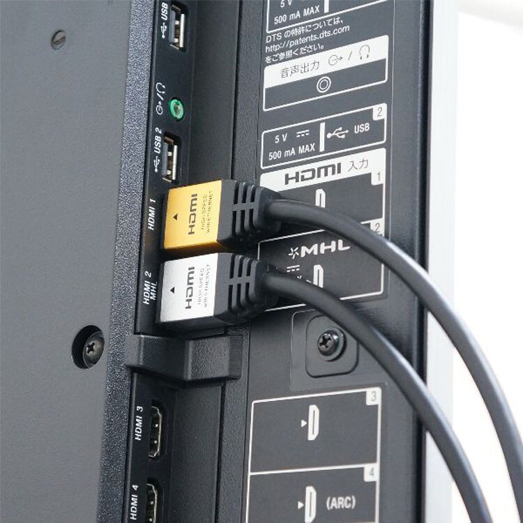 4K60p対応メタルヘッドHDR対応18G対応イーサネットテレビプロジェクターモニタータイプAHDMIケーブル3mホーリック 