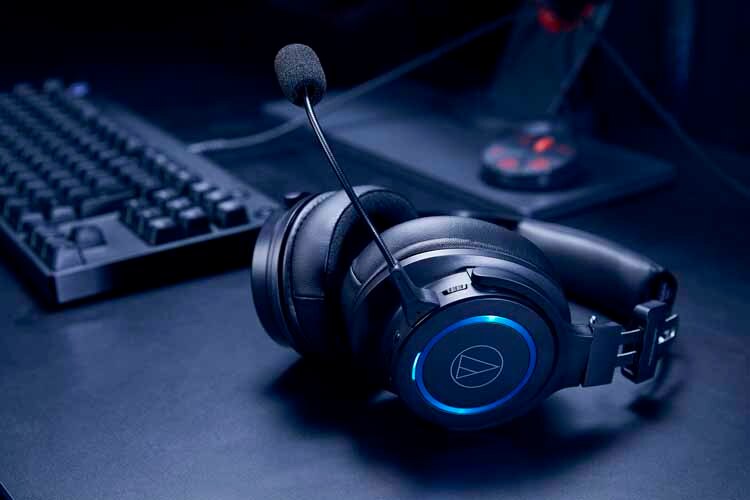 ワイヤレスゲーミングヘッドセット ブラック ATH-G1WL 【プラザセレクト】