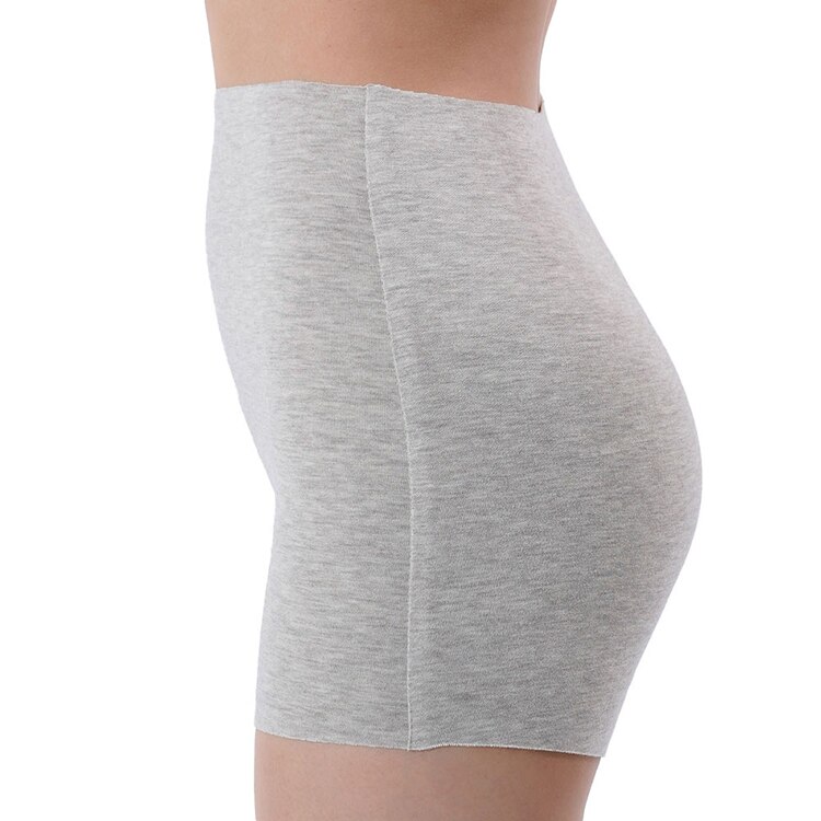 Fukuske 満足 美温活 おふとん心地 ショーツ 無地 1分丈 吸湿発熱 37-4104F 【プラザセレクト】