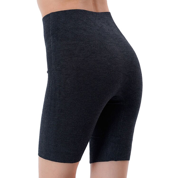 Fukuske 満足 美温活 おふとん心地 ショーツ 無地 5分丈 吸湿発熱 37-4105F 【プラザセレクト】