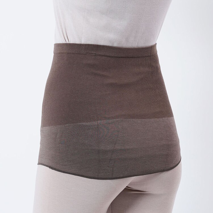 Fukuske 満足 美温活 はらまき心地 腹巻 無地 リブ 吸湿発熱 37-4001G 【プラザセレクト】