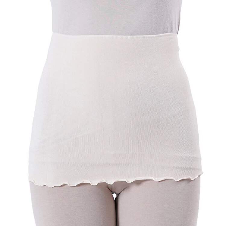 Fukuske 満足 美温活 はらまき心地 腹巻 無地 日本製 M-L 37-4004F 【プラザセレクト】