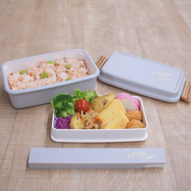 ランチボックス弁当箱一段弁当箱バックルレディース女子2段弁当1段弁当2WAYおしゃれかわいいトレゾワ2WAYタイトランチ2段サブヒロモリ 