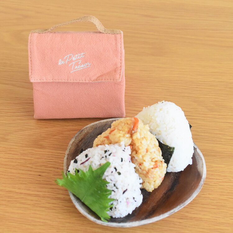 おにぎりケースおむすびおにぎりポーチ保冷トレゾワ保冷おにぎりポーチLサブヒロモリ 