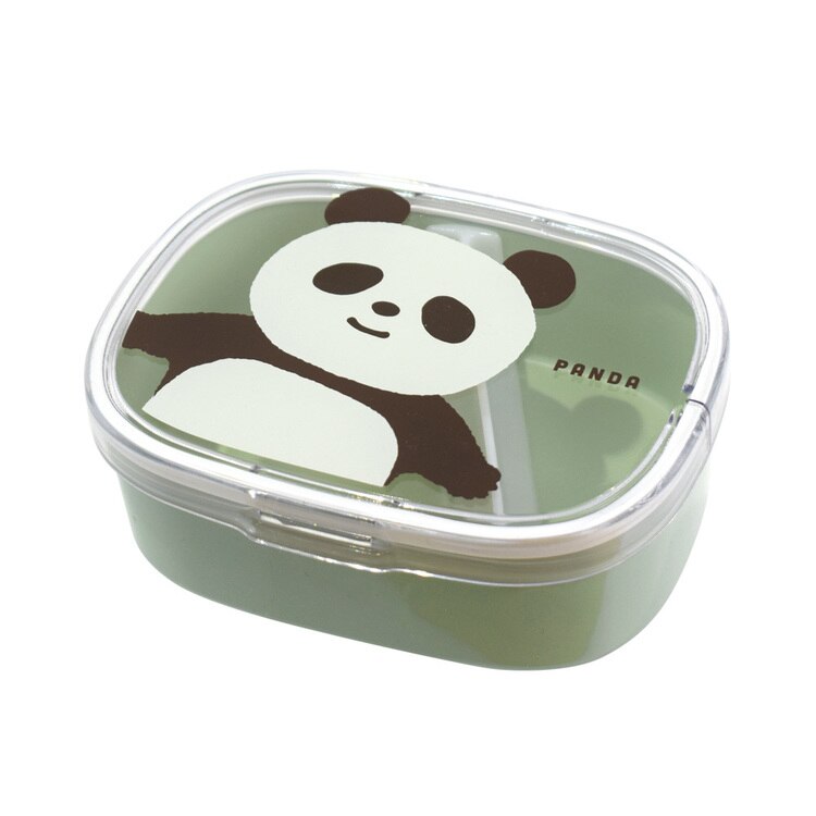 弁当箱ランチランチボックスレディース花柄1段弁当箱電子レンジ対応食洗機対応抗菌銀イオン安心安全パッキンムームー抗菌ワンタッチランチMサブヒロモリ