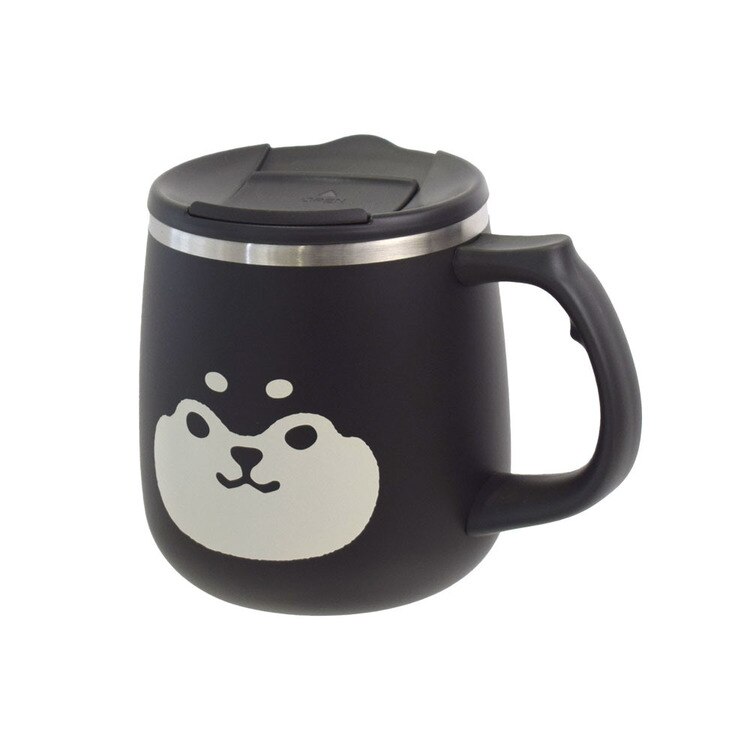 マグカップコーヒーシンプルレディースメンズおしゃれ保温保冷カフェ風マイカップコップ蓋付きフタムームーステンレスサーモマグカップサブヒロモリ 