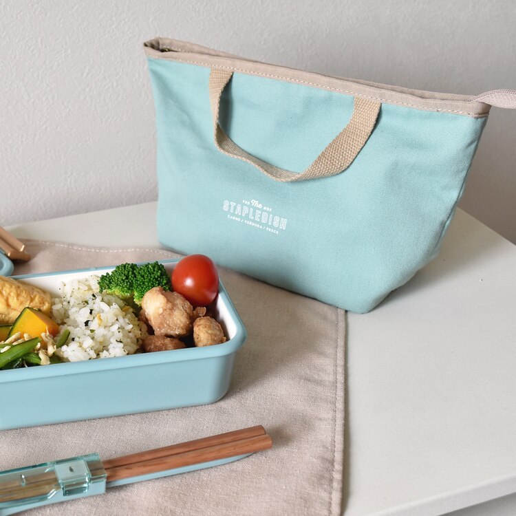 ランチバッグ保冷バッグ保冷ポーチ保冷保温シンプルバッグイン軽量ステイプル保冷ミニトートサブヒロモリ 