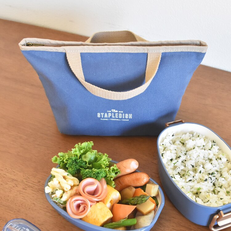 ランチバッグ保冷バッグ保冷ポーチ保冷保温シンプルバッグイン軽量ステイプル保冷ミニトートサブヒロモリ 