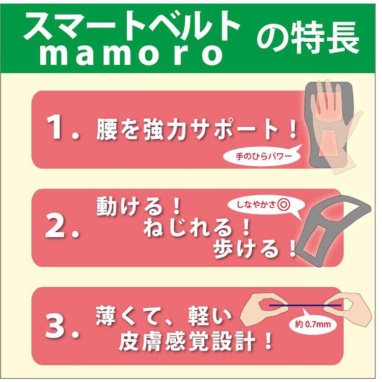 腰サポーター腰サポーターコルセットレディースメンズ男女兼用スマートmamoronoble